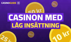 Online Casino med Låg Insättning - Spela Smart och Säkert Online Casino med Låg Insättning - Spela Smart och Säkert